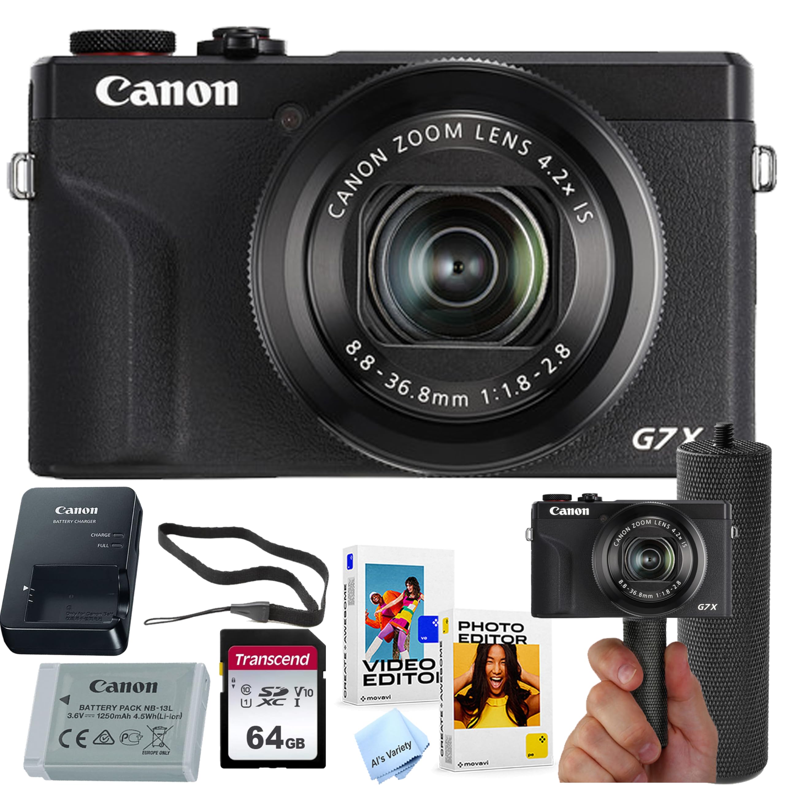 Amazon.com : Canon PowerShot G7 X Mark III Digital Camera + 64GB